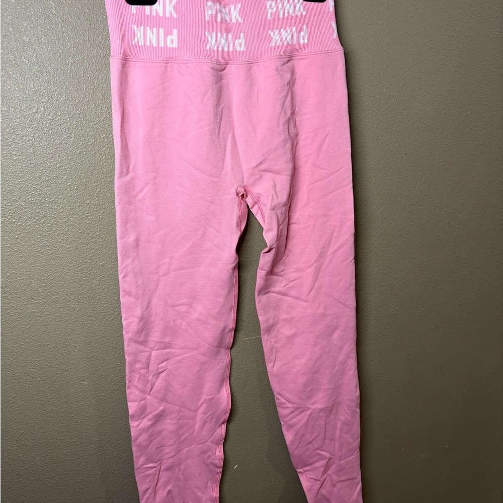 PINK Victoria's Secret Logo Waistband Leggings